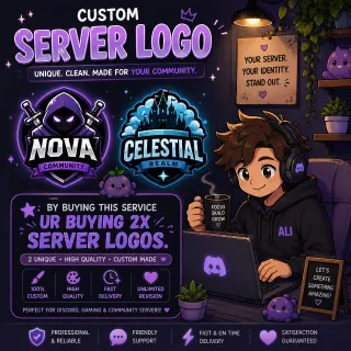 Customized server logo.