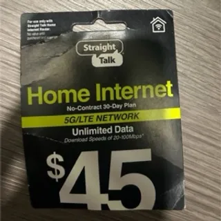45$ Home Internet