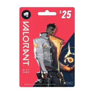$25.00 Valorant gift card?