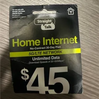 45$ Home Internet