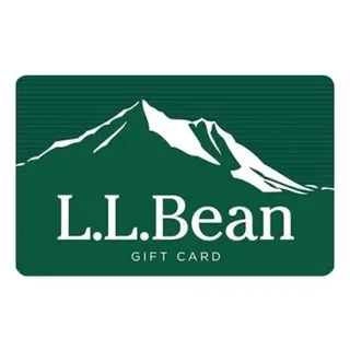 $102.00 L.L.Bean gift card