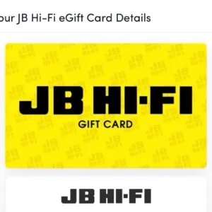 $88.00 JB Hi-FI 11*8$