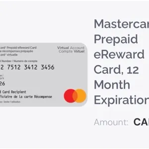 5$CAD MasterCard CANADA