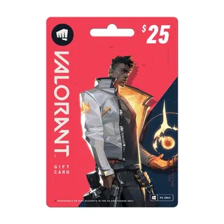 $25.00 Valorant gift card?