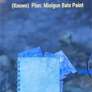 minigun bats paint