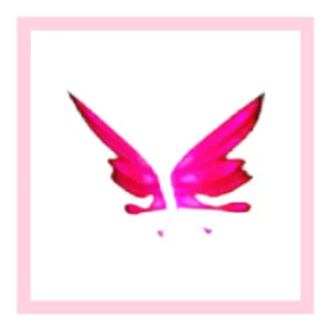 pink butterfly wings