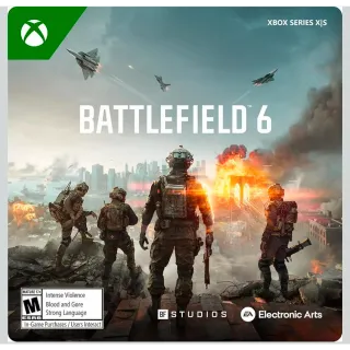 BATTLEFIELD 6: STANDARD EDITION - Xbox Series X|S [Digital Code]