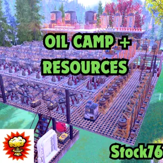 🛢️OIL CAMP + RESOURCE💎