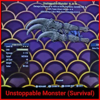 Unstoppable Monster (Survival)