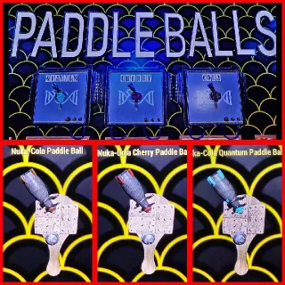 Paddle Ball Set x3