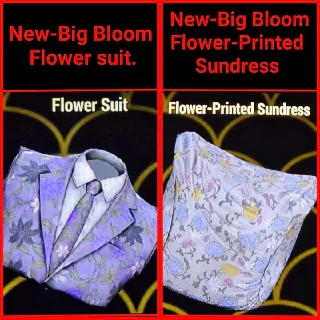 Flower Suit & Dress Set