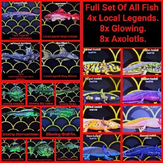 Full Rare Fish Set