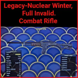 Legacy- Nuclear Winter Combat Rifle