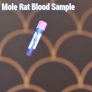 Mole Rat Blood Sample