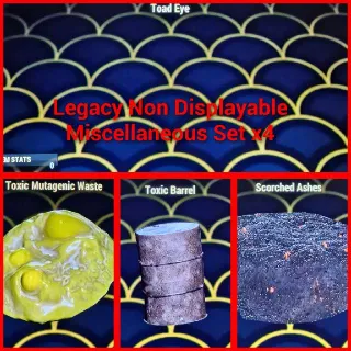 Non Displayable Misc Set