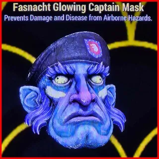Glowing Captain Mask