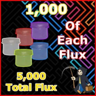 1k Of Each Flux, 5k (Total)