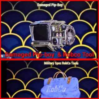 Damaged Pip-boy & Robco Tools