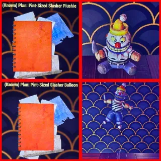 Pint Sized Slasher Plushie & Balloon Plans