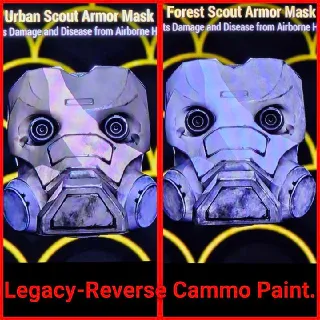 Legacy- Reverse Cammo Masks Set