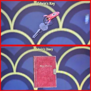 Edwin's Diary & Key Set