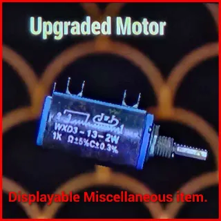 Upgraded Motor