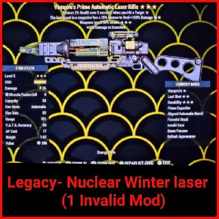 Legacy- Nuclear Winter Laser