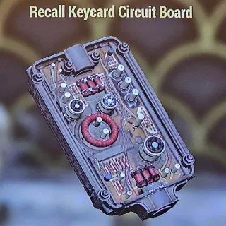 Recall Keycard Circuit