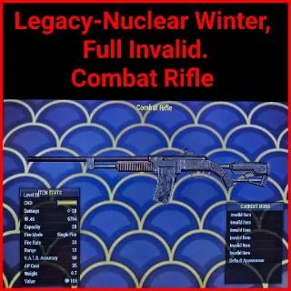 Nuclear Winter Combat Rifle