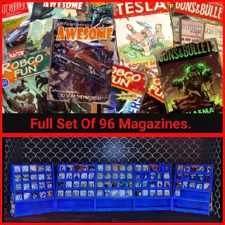 96 Magazines Full Set.