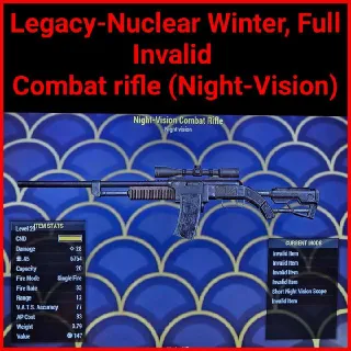 Nuclear Winter-Night Vision Combat Rifle