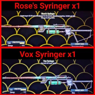 Vox And Rose's Syringers