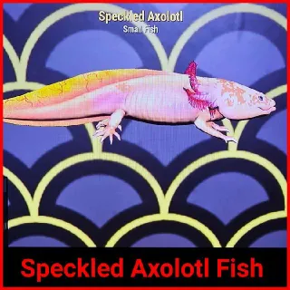 Speckled Axolotl Fish