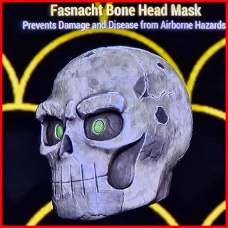 Fasnacht Bone Head Mask