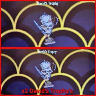 x2 David's Trophy's