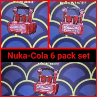 Nuka-Cola 6 Pack Set