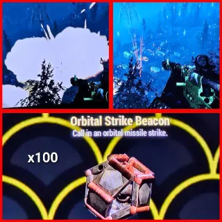 Orbital Strike Beacon's x100