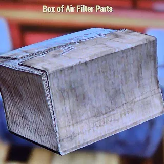 Box Of Air Filter Parts