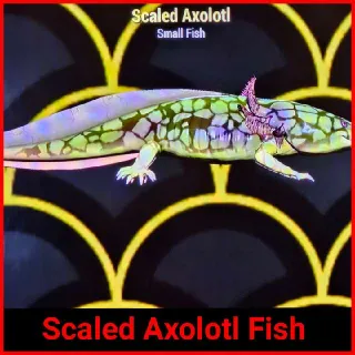 Scaled Axolotl Fish