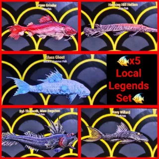 Local-Legends Set x5