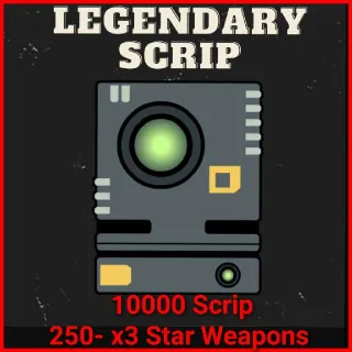 10000 Legendary Scrip