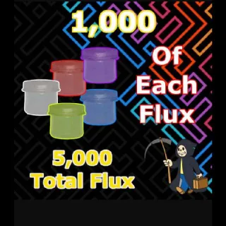 1k Of Each Flux