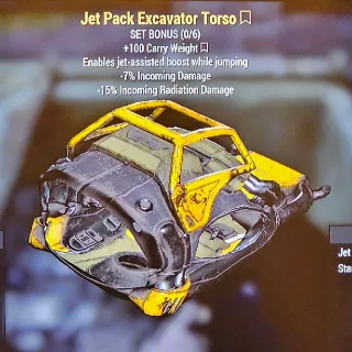 Excavator Jet Pack Torso