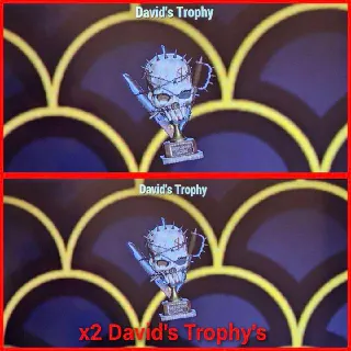 David's Trophy's x2