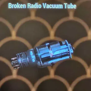 Broken Radio Vacuum Tube