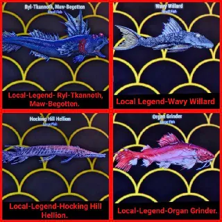 Local Legends Set x4