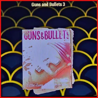 Gun's And Bullets 3 x100