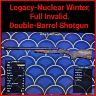 Nuclear Winter-Double Barrel Shotgun