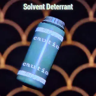 Solvent Deterant