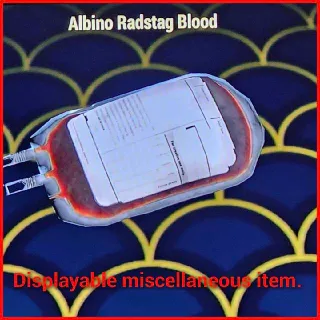 Albino Radstag Blood